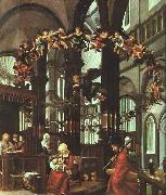 Albrecht Altdorfer The Birth of the Virgin Spain oil painting artist